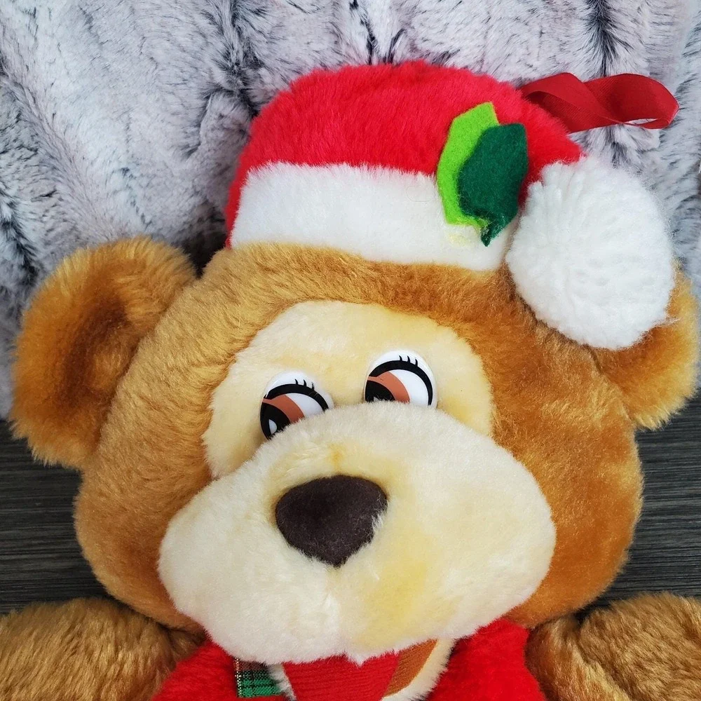 Santa's‎ Best Brown Teddy Bear Front / Rear Pocket 20